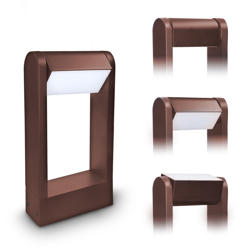 Brilagi - LED vonkajšia lampa CROTONE LED/7W/230V hnedá IP54 30 cm