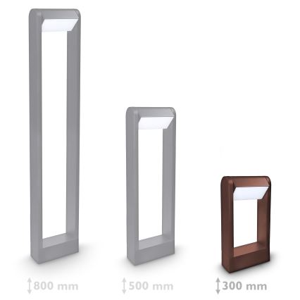 Brilagi - LED vonkajšia lampa CROTONE LED/7W/230V hnedá IP54 30 cm