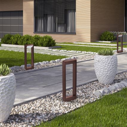 Brilagi - LED vonkajšia lampa CROTONE LED/7W/230V hnedá IP54 50 cm