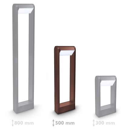 Brilagi - LED vonkajšia lampa CROTONE LED/7W/230V hnedá IP54 50 cm