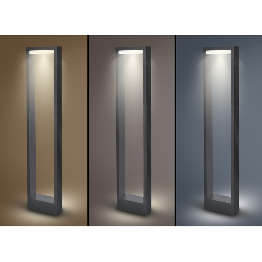 Brilagi - LED Vonkajšia lampa RAGUSA LED/7W/230V 3000/4000/6000K antracit IP54 80 cm