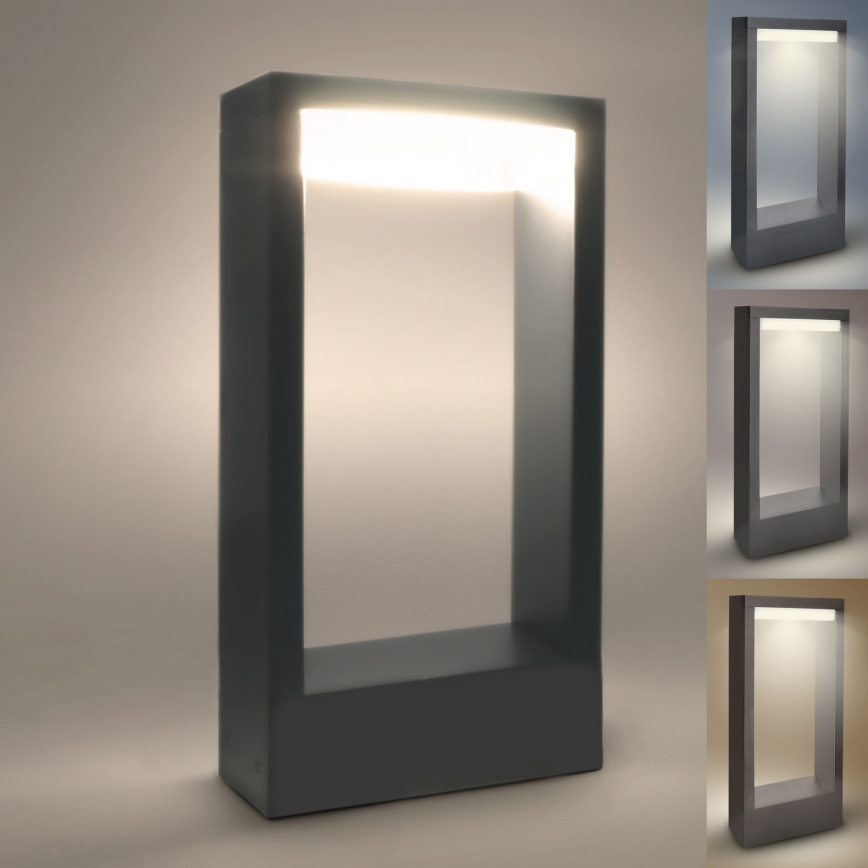 Brilagi - LED Vonkajšia lampa RAGUSA LED/7W/230V 3000/4000/6000K antracit IP54 30 cm