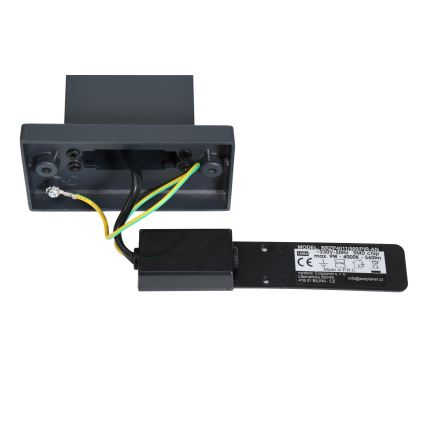 Brilagi - LED Vonkajšia lampa so senzorom ARCELO LED/9W/230V 50 cm IP44