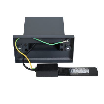 Brilagi - LED Vonkajšia lampa so senzorom ARCELO LED/9W/230V 80 cm IP54