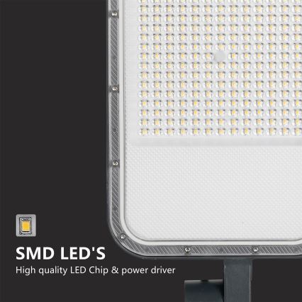 Brilagi - LED vonkajšie pouličné svietidlo so stĺpom a kĺbom 5 m URBANLIGHT LED/200W/230V antracit IP65