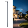 Brilagi - LED vonkajšia pouličná lampa s 3 m stĺpom a kĺbom URBANLIGHT LED/100W/230V antracit IP65