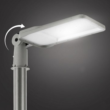 Brilagi - LED vonkajšia pouličná lampa s kĺbom URBANLIGHT LED/200W/230V sivá IP65