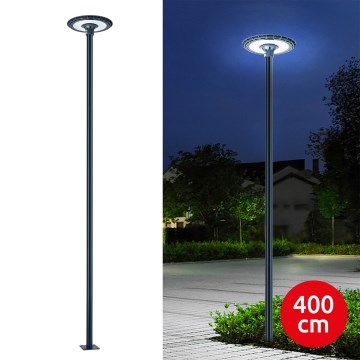 Brilagi - LED vonkajšia pouličná lampa so stĺpom 4 m URBANSPARK LED/120W/230V antracit IP65