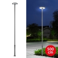 Brilagi - LED vonkajšia pouličná lampa so stĺpom 5 m URBANSPARK LED/120W/230V antracit IP65