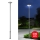 Brilagi - LED vonkajšia pouličná lampa so stĺpom 5 m URBANSPARK LED/120W/230V antracit IP65
