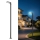 Brilagi - LED vonkajšia pouličná lampa so stĺpom a kĺbom 3 m URBANLIGHT LED/100W/230V čierna IP65