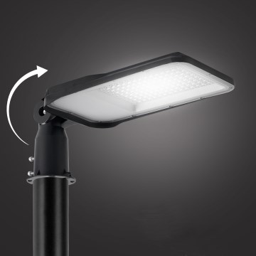 Brilagi - LED vonkajšia uliční lampa s kĺbom URBANLIGHT LED/100W/230V čierna IP65