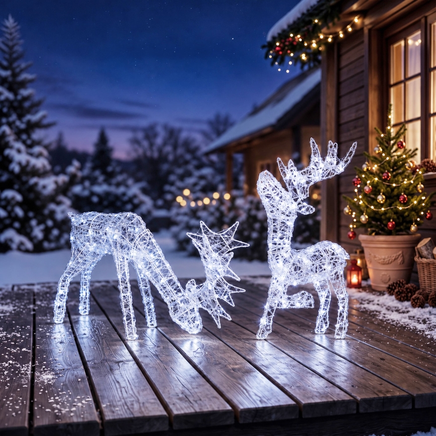 BRILAGI - LED vonkajšia vianočná dekorácia LED/1,5W/230V IP44 73x47 cm sob