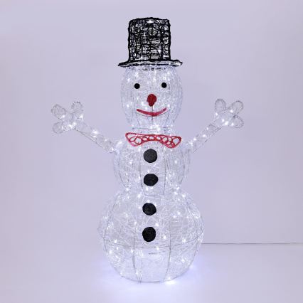 BRILAGI - LED Vonkajšia vianočná dekorácia LED/3,2W/230V IP44 91x56 cm snehuliak
