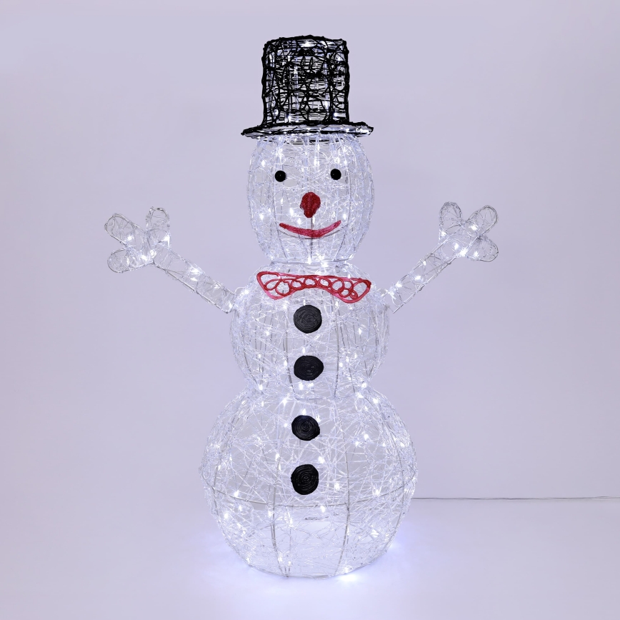 BRILAGI - LED Vonkajšia vianočná dekorácia LED/3,2W/230V IP44 91x56 cm snehuliak