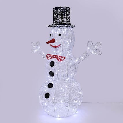 BRILAGI - LED Vonkajšia vianočná dekorácia LED/3,2W/230V IP44 91x56 cm snehuliak