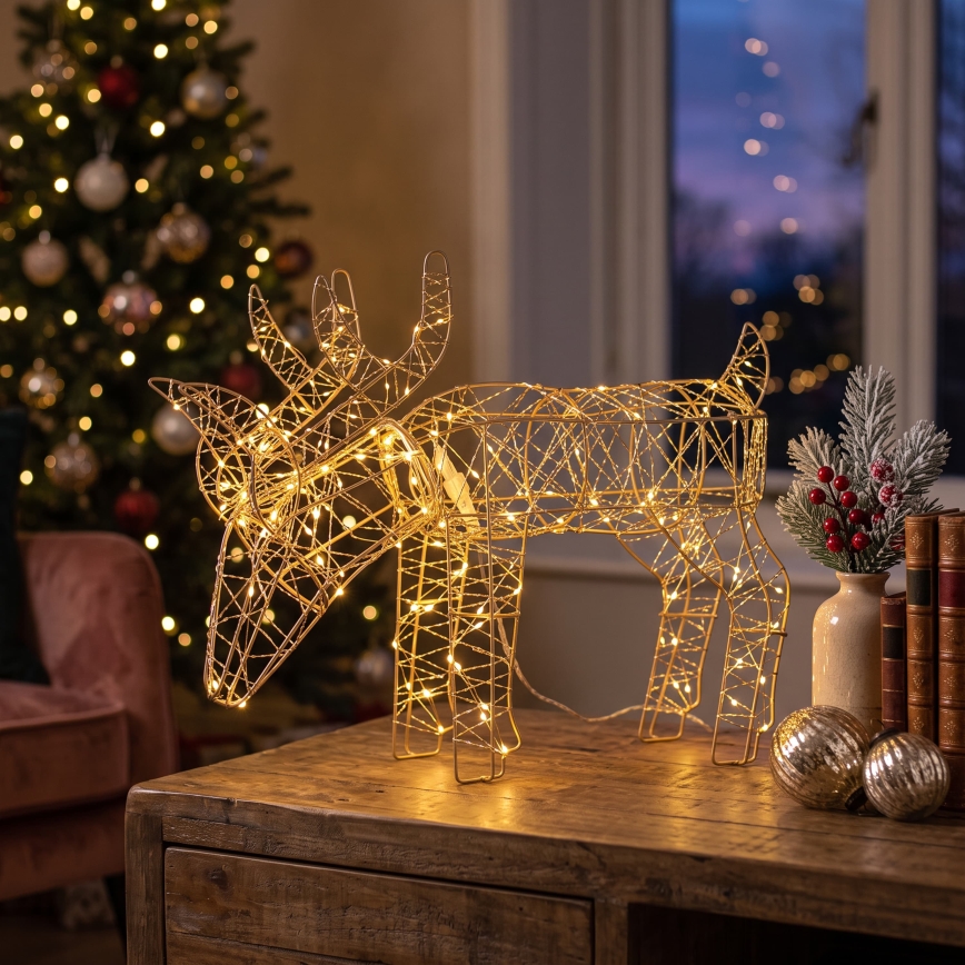 BRILAGI - LED Vonkajšia vianočná dekorácia LED/3,3W/230V IP44 56x43 cm sob