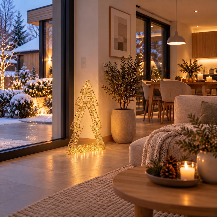 BRILAGI - LED Vonkajšia vianočná dekorácia LED/3,3W/230V IP44 stromček