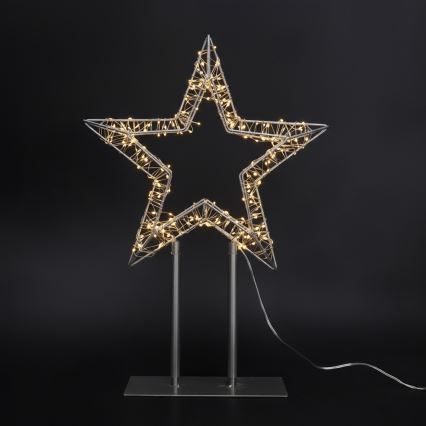 Brilagi - LED vonkajšia vianočná dekorácia LED/3,6W/230V IP44 44x30 cm hviezda