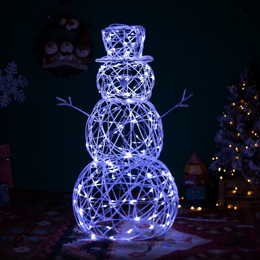 Brilagi - LED vonkajšia vianočná dekorácia LED/3,6W/31/230V 6500K 60 cm IP44 snehuliak