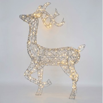 BRILAGI - LED Vonkajšia vianočná dekorácia LED/3,6W/8 funkcií 105 cm IP44 sob