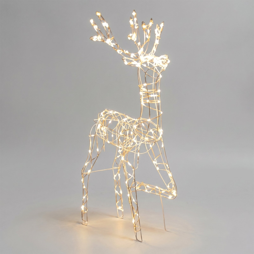 BRILAGI - LED Vonkajšia vianočná dekorácia LED/3,6W/8 funkcií 150 cm IP44 sob teplá biela