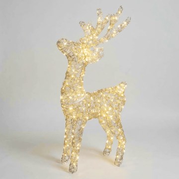 BRILAGI - LED Vonkajšia vianočná dekorácia LED/3,6W/8 funkcií 90 cm IP44 sob teplá biela