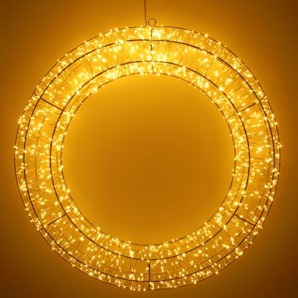 Brilagi - LED vonkajšia vianočná dekorácia LED/6W/230V IP44 veniec 50 cm