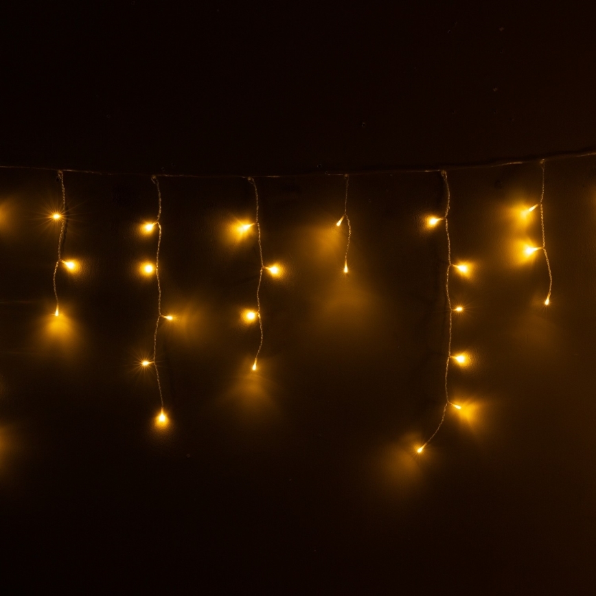 Brilagi - LED vonkajší vianočný reťazec 200xLED/8 funkcií 13m IP44 teplá biela cencúle