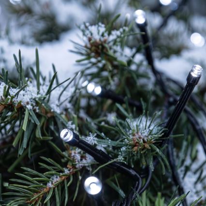 BRILAGI - LED Vonkajšia vianočná reťaz 400xLED 13m IP44 studená biela