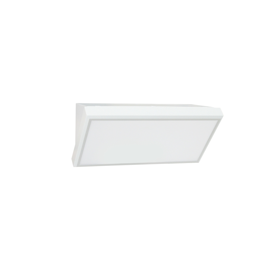 Brilagi - LED Vonkajšie nástenné svietidlo so senzorom TRIANGLE LED/20W/230V biela IP65