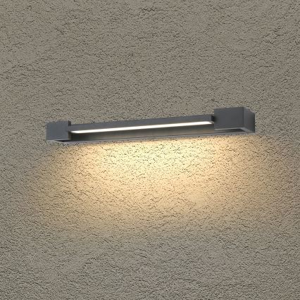 Brilagi - vonkajšie nástenné LED svietidlo AQUA LINE LED/12W/230V 45 cm IP44 antracit CRI 90