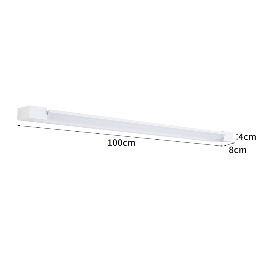 BRILAGI - LED Vonkajšie nástenné svietidlo AQUA LINE LED/28W/230V 100 cm IP44 biela CRI 90