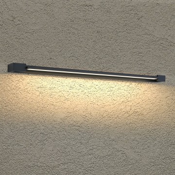 BRILAGI - LED vonkajšie nástenné svietidlo AQUA LINE LED/28W/230V 100 cm IP44 čierna CRI 90