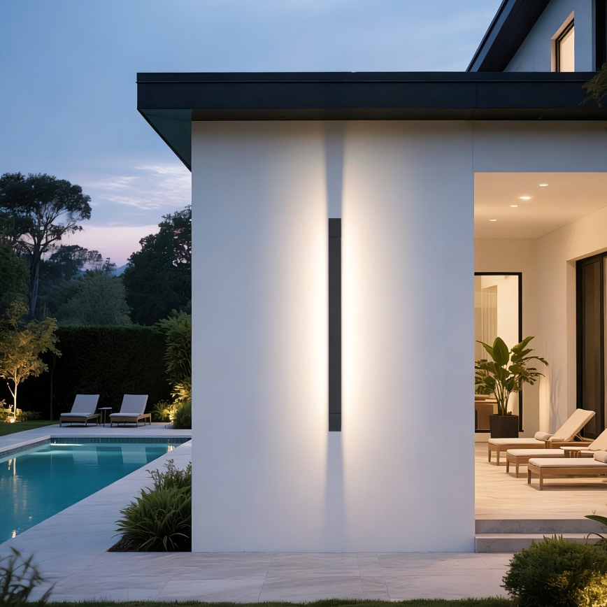 Brilagi - LED Vonkajšie nástenné svietidlo AQUA LINE LED/36W/230V 120 cm IP44 antracit CRI 90