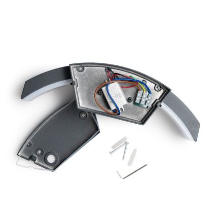 Brilagi - LED Vonkajšie nástenné svietidlo ARCELO LED/8W/230V IP54