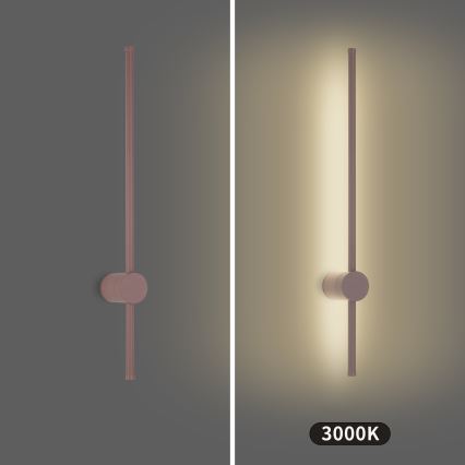 Brilagi - LED vonkajšie nástenné svietidlo AURA LED/12W/230V 3000K IP54 65 cm hnedé CRI 90