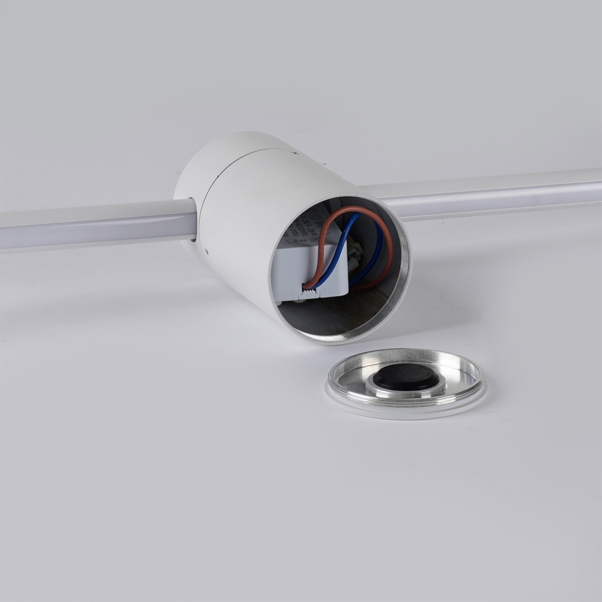 Brilagi - LED vonkajšie nástenné svietidlo AURA LED/12W/230V 3000K IP54 65 cm biela CRI 90