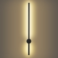 Brilagi - LED vonkajšie nástenné svietidlo AURA LED/12W/230V 3000K IP54 65 cm čierne