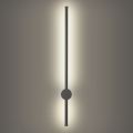 Brilagi - LED vonkajšie nástenné svietidlo AURA LED/12W/230V 4000K IP54 65 cm antracit