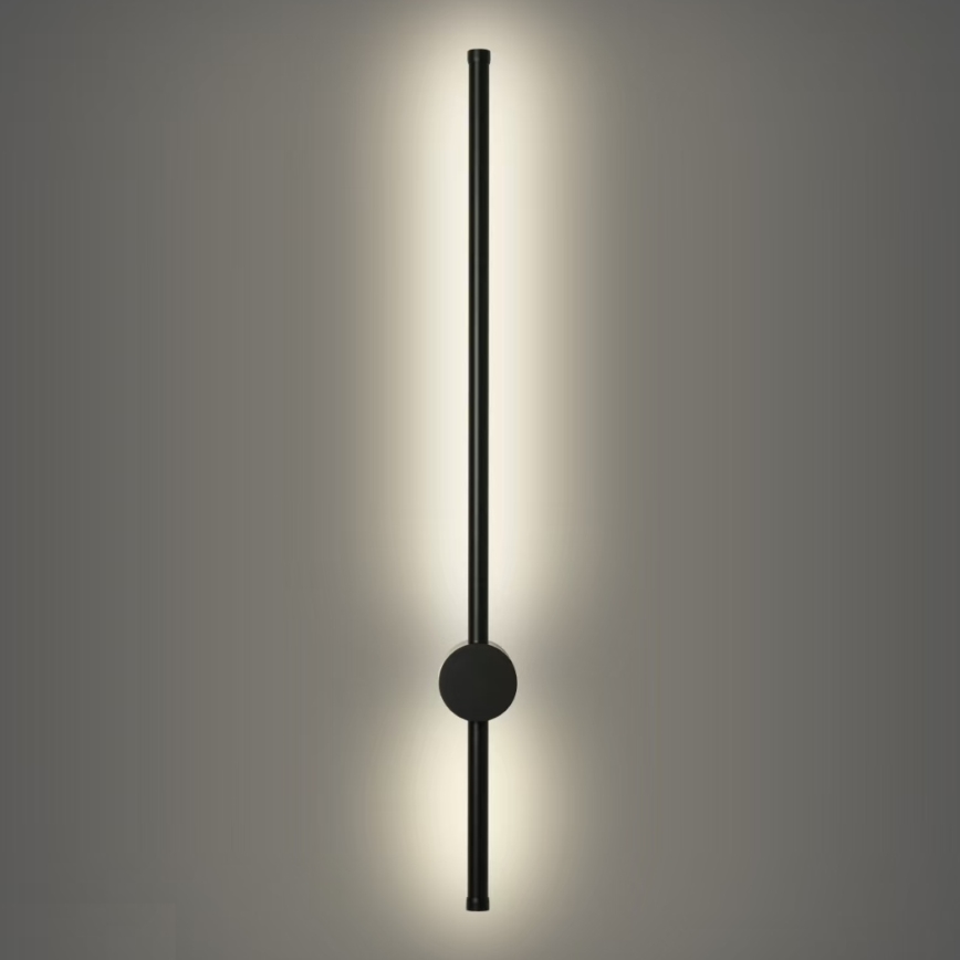 Brilagi - LED vonkajšie nástenné svietidlo AURA LED/12W/230V 4000K IP54 65 cm čierna