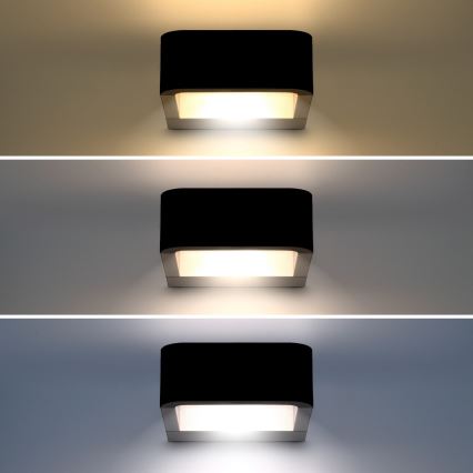 Brilagi - LED Vonkajšie nástenné svietidlo BARI LED/7W/230V 3000/4000/6000K IP54