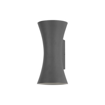 Brilagi - LED vonkajšie nástenné svietidlo BICON LED/10W/230V antracit IP44