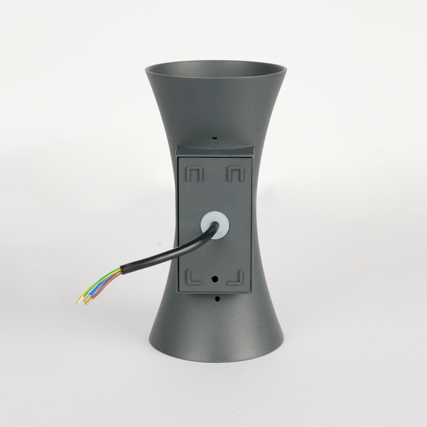 Brilagi - LED vonkajšie nástenné svietidlo BICON LED/10W/230V antracit IP44