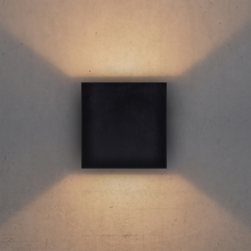 Brilagi - LED Vonkajšie nástenné svietidlo CUBE LED/6W/230V IP54