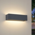 Brilagi - LED vonkajšie nástenné svietidlo DONNANI LED/12W/230V 30 cm antracit IP44