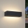 Brilagi - LED vonkajšie nástenné svietidlo DONNANI LED/12W/230V 30 cm čierne IP44