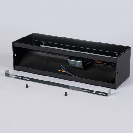 Brilagi - LED vonkajšie nástenné svietidlo DONNANI LED/12W/230V 30 cm čierne IP44