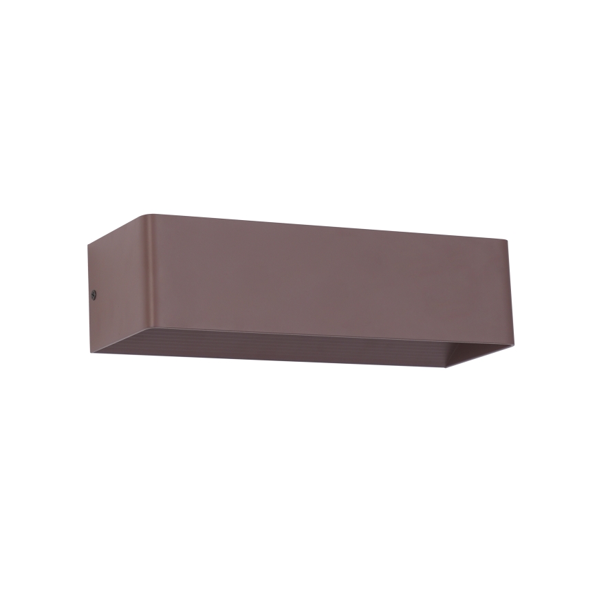 Brilagi - LED vonkajšie nástenné svietidlo DONNANI LED/12W/230V 30 cm hnedé IP44