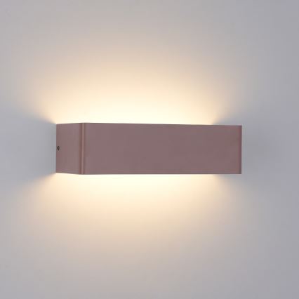 Brilagi - LED vonkajšie nástenné svietidlo DONNANI LED/12W/230V 30 cm hnedé IP44
